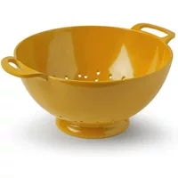 Zeal Melamine 24cm Colander Mustard