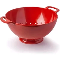 Zeal Melamine 24cm Colander Red
