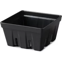 Zeal Melamine Small Berry Box Dark Grey