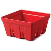 Zeal Melamine Fruit & Salad Box Red