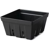 Zeal Melamine Fruit & Salad Box Dark Grey