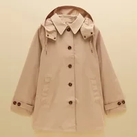 Joules Tan Brown Rainmore Waterproof Button Through Raincoat