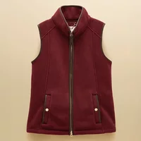 Joules Red Heritage Fleece Gilet
