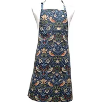 William Morris Strawberry Thief Navy Acrylic Apron