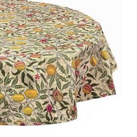 William Morris Fruit 132cm Circular Acrylic Tablecloth