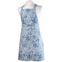 William Morris Blue Compton Fabric Apron