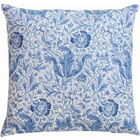 William Morris Blue Compton Cushion And Pad