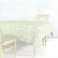 William Morris Forest Life Green 132X178cm Cotton Tablecloth