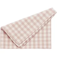 Walton & Co Gingham Plaster Pink Set of 4 Napkins