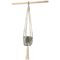Burgon & Ball Glazed Pot Macrame