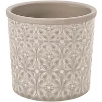 Burgon & Ball Glazed Pot Porto Large Grey