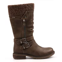 Lunar Peyton Taupe Waterproof Long Boots