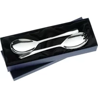 Arthur Price of England Sovereign Silver Plate Salad Servers Grecian