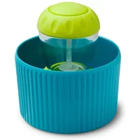 Zeal Lime Dish Brush in Aqua Holder