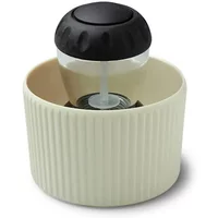 Zeal Black Dish Brush in Cream Holder