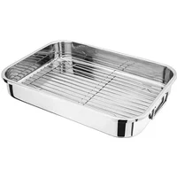 Judge 42 x 30 x 6.5cm Roasting Pan with Rack