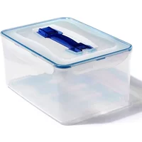 LocknLock 8L Rectangle Container with Freshness tray & Carry Handle