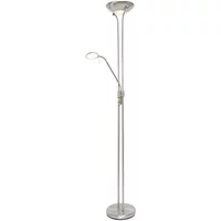 BHS Mother & Child Satin Nickel LED Floor Lamp