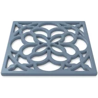 Zeal Heritage Silicone Square 18cm Trivet Provence Blue