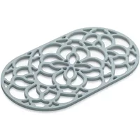 Zeal Heritage Silicone Large Oval Trivet Duck Egg Blue