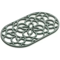 Zeal Heritage Silicone Large Oval Trivet Dark Sage
