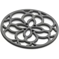 Zeal Heritage Silicone Mini Circular 13cm Trivet Elephant Grey