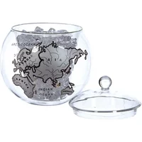 Mixology Vintage Globe Ice Bucket Silver