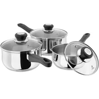 Judge Vista 3 Piece Saucepan Set