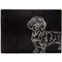 Selbrae House Just Slate Company Dachshund Slate Cheese Board