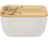 Selbrae House Just Slate Company Stag White Butter Dish