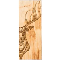 Selbrae House Just Slate Company Stag Large Oak Serving Board