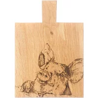 Selbrae House Just Slate Company Pig Medium Oak Serving Paddle