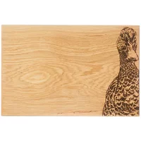 Selbrae House Just Slate Company Duck 30cm Oak Serving Board
