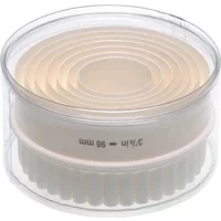 KitchenCraft Set of 7 Plastic Double Edged Biscuit / Pastry Cutters