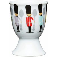 KitchenCraft Childrens Soldiers Porcelain Egg Cup