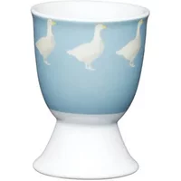 KitchenCraft Grey Goose Porcelain Egg Cup