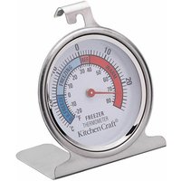 KitchenCraft Stainless Steel 7.5cm Fridge Thermometer