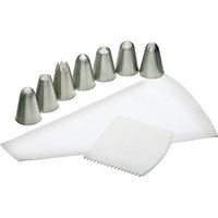 Sweetly Does It Icing Set With Bag, Seven Nozzles and Icing Comb