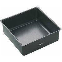 MasterClass Non-Stick 25cm Deep Loose Base Square Cake Pan