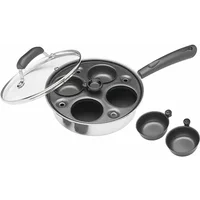 KitchenCraft Four Hole Egg Poacher