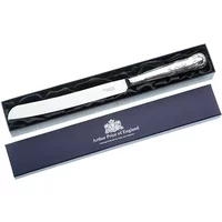 Arthur Price of England Sovereign Silver Wedding Cake Knife Kings
