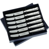 Arthur Price of England Sovereign Stainless Steel Set Of 6 Tea Knives Kings