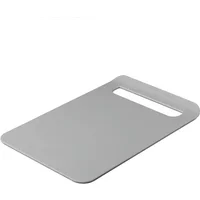 Zeal Straight to Pan Large Slim Chopping Board French Grey