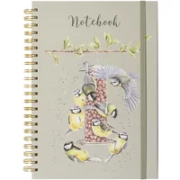 Wrendale Designs 'Bon Appetit' Bird A4 Notebook