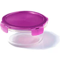 LocknLock Eco 650ml Round Oven Glass Container