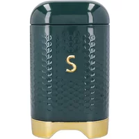 Lovello Textured Hunter Green Sugar Canister