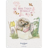 Mrs Tiggywinkle Mini Metal Sign