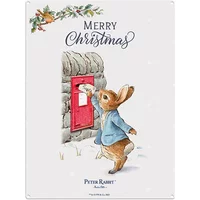 Peter Rabbit Post Box Mini Metal Sign