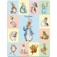 Peter Rabbit Montage Mini Metal Sign