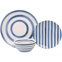 Mary Berry At Home 12 Piece Dinner Set Blue